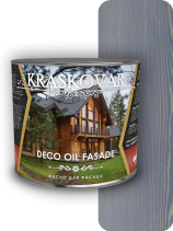 Масло для фасада Kraskovar Deco Oil Fasade Джинсовый 2,2 л.