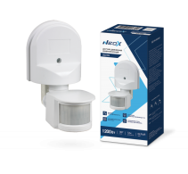 Motion Sensor Infrared DD 08B 1200W 180 gr.12m IP44 White NEOX