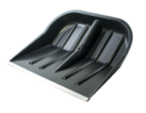 DOBRYNYA snow shovel No. 1 with galvanized strip made of frost-resistant plastic No. 32