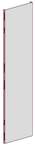 MULTICOLOR Single mounting plate (800x1800) (approx.) IP31 (WxDxH) Soc 1.5 mm