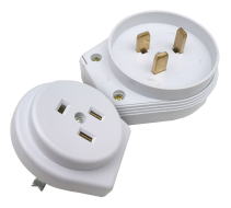 Разъем печной РШ/ВШ 32А 250В пластиковый встраиваемый белый 9133 IN HOME