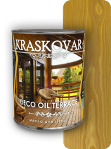 Масло для террас Kraskovar Deco Oil Terrace Ель 0,75 л.
