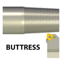 Carbide Threaded outer Right Plate API Round (API STD 5B) RP-042