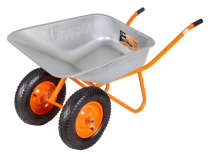 Gardening and construction T90-2 two-wheeled wheelbarrow