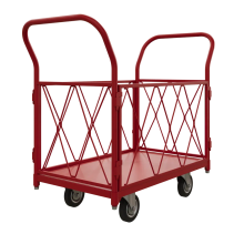 Тележка платформенная с бортами ТБ 1 RT (500х800) колёса d 125