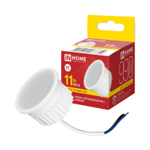 Модуль светодиодный LED-MD MR16M 11Вт 230В 3000К 990Лм матовый рассеиватель IN HOME