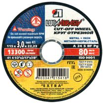 Круг отрезной 41 115 3 22.23 A 24 S BF 80 ex