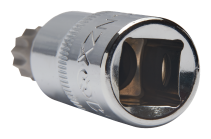 Торцевая головка c битой XZN 1/2", M 12