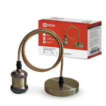LOFT-E27-R15AB cartridge with 1.5m cord Antique bronze IN HOME