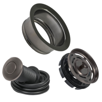 Chopper kit flange + button BORT flange + sieve stopper + button (Graphite)