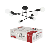 Люстра под лампу LOFT EASY-6E27-BL 6хЕ27 черный IN HOME