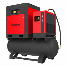 Компрессор винтовой 3 в 1 (компрессор + ресивер + осушитель): HRS-942100TD3