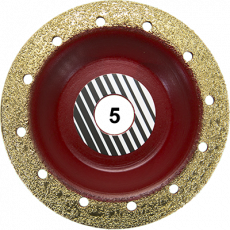 Alpha Disk Flat grain No. 5 (Light)