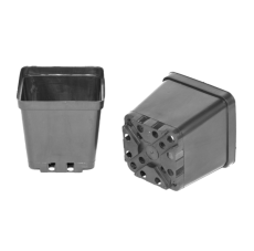 Горшки литьевые (твердые) квадратные 1,5л, 100 шт.