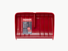 Scraper bucket, burgundy color