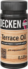 Защитное масло для террас DECKEN Terrace Oil, 0,125 л