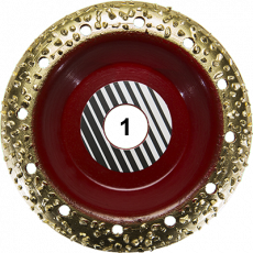 Alpha Disk Rounded Grain No. 1 (Hard)