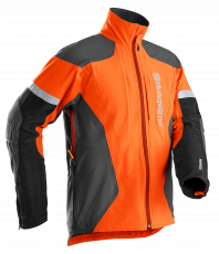 Technical jacket for working in the forest