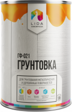 Грунтовка ГФ-021 БЕЛАЯ LIDA