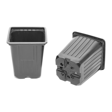 Горшки термоформованные (мягкие) квадратные 0,2л, 3200 шт.