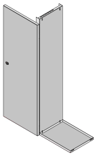 MULTICOLOR Switch compartment VRU-2/VRU-3 IP31/IP54 (630x1800) (WxDxH) RAL 7035