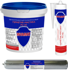 INVAMAT PU 40 Polyurethane sealant, 600 ml file bag (white)