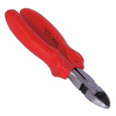 SANTOOL side cutters 200 mm red handle