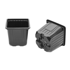 Горшки термоформованные (мягкие) квадратные 0,4л, 1500 шт.