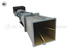 П6-126 двухканальная рупорная антенна (с биортогональной круговой поляризацией) 2-15 (18) ГГц, без поверки