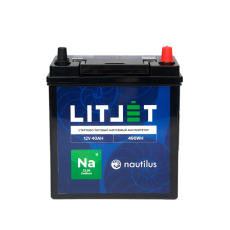 LITJET Na+ стартово/тяговый натриевый аккумулятор 12V 100Ah 1240Wh 1900CCA