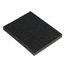 Губка "SANTOOL" для шлифования 125x100x10 мм Р80/120 (№16/10)