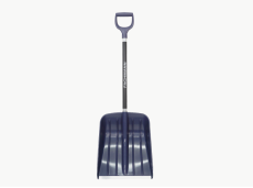 Car shovel for snow removal, dark blue color