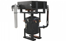 Охладитель сжатого воздуха RA–150 с резервуаром 200 литров и коалесцентным фильтром «AIRDRYER–200/15»