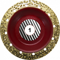 Alpha Disk Flat Grain No. 1 (Hard)