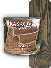Quick-drying floor and parquet oil Kraskovar Parquet oil Eben 2.2 l.
