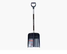 Snow shovel, dark blue color