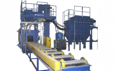 Автоматическая дробеметная установка УДП-470х470-4-11П