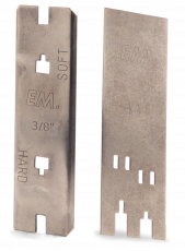 Template for cutting depth limiter