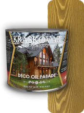Facade oil Kraskovar Deco Oil Fasade Oak 2.2 l.