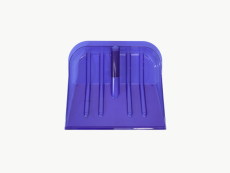 Polycarbonate shovel bucket, blue color