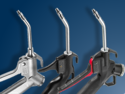 The new SILVENT safety air blow guns
