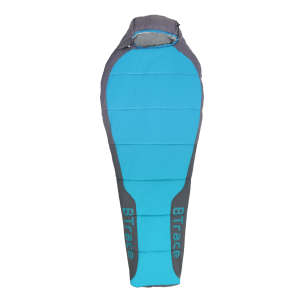 Sleeping bag BTrace Swelter L size Right (Right,Grey/Blue)