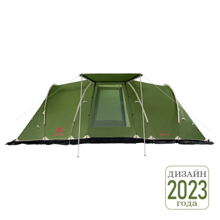 BTrace Ruswell 4 Tent (Green/Beige)