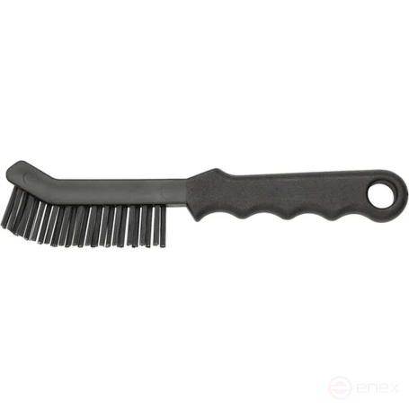 Metal brush with plastic handle ToolPro