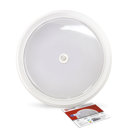 SPB-2D-KRUG LED Lamp 24W 230V 4000K 1700Lm 310mm with Adjustable Sensor White IN HOME