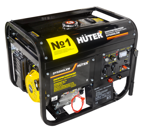 HUTER DY6500LXW Portable Gasoline Generator