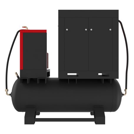 Screw compressor 3 in 1 (compressor + receiver + dryer): HRS-941300TD5