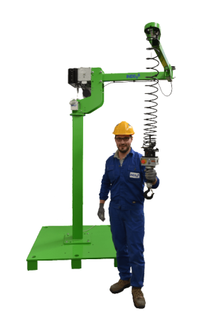 Liftronic® Easy Manipulator on a column with an arrow L320CH