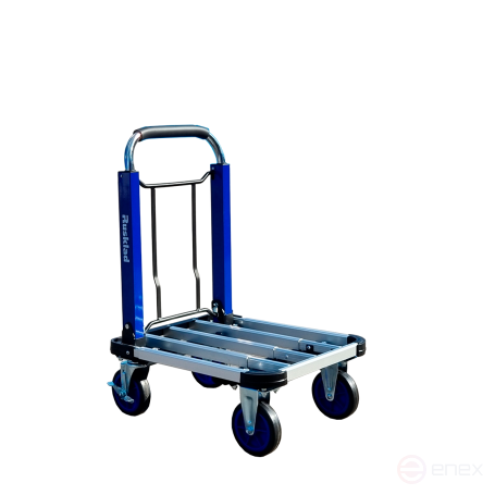Aluminum folding platform trolley TP 150 And wheels d 100 mm
