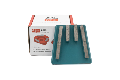 Франкфурт алмазный GFB 1 /40*8*10 R/6 (50 grit) Adel Instrument